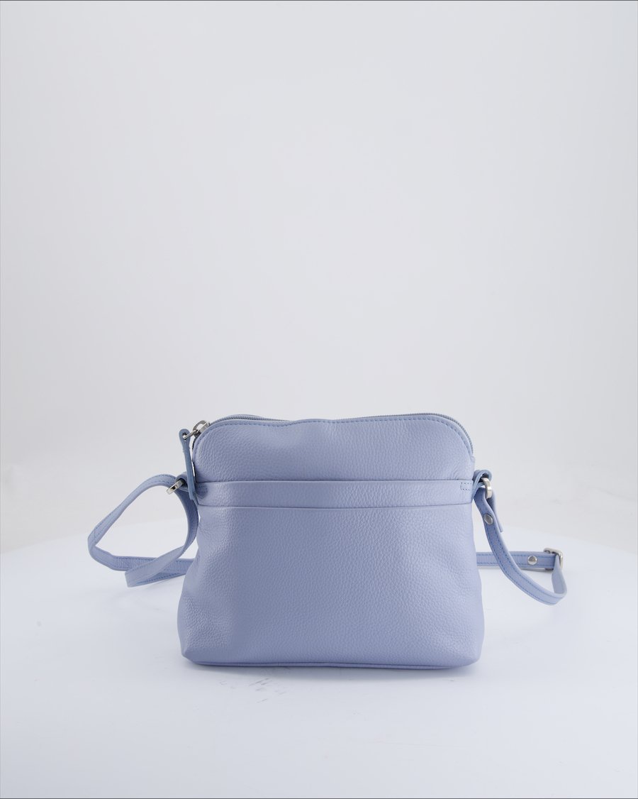 EM-EL Crossbody Bag Leather Blue
