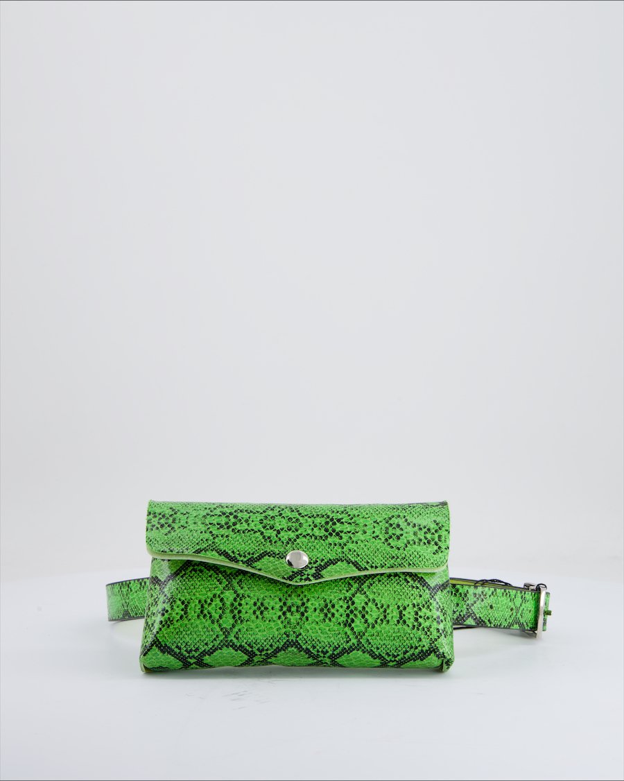 Pretty Little Things Belt Polyurethane Green