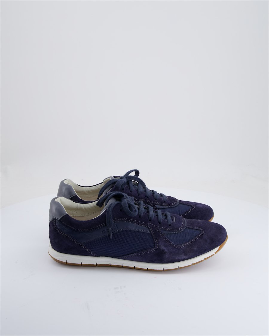 Geox Trainers Suede Blue EU 43