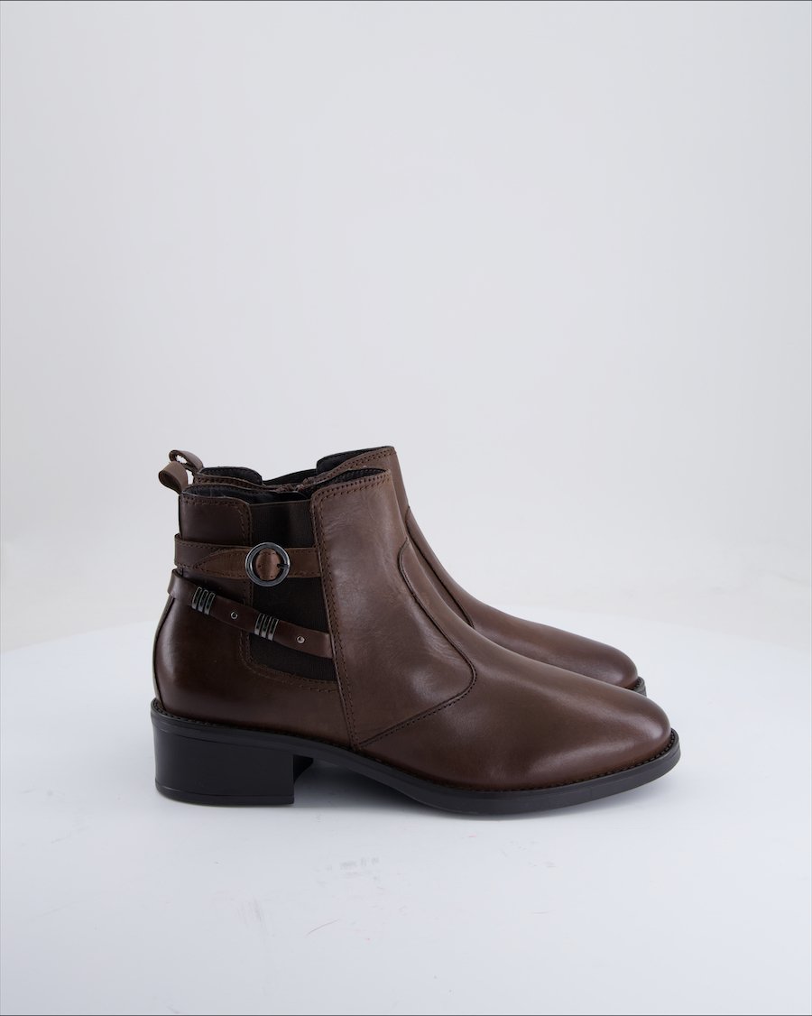 5Th Avenue Ankle Boots Leather Brown Eu 40