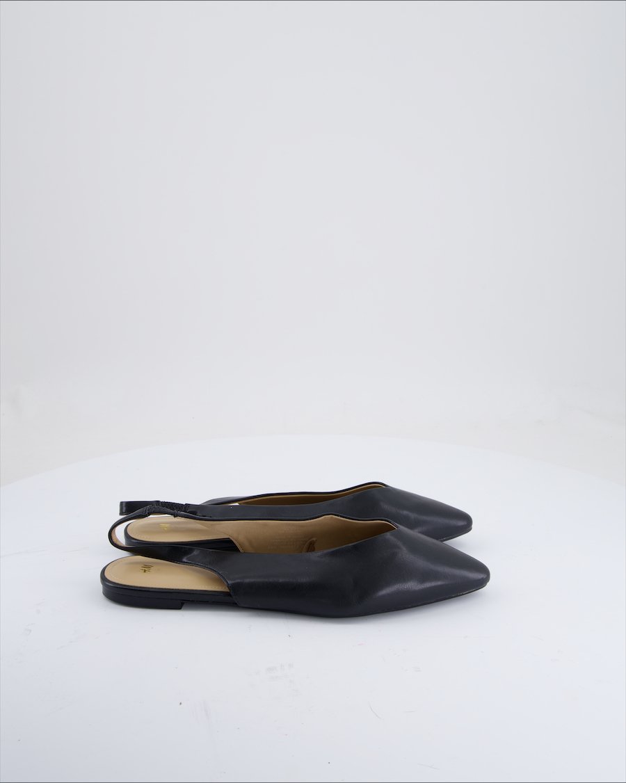H&M Sandals Leather Black