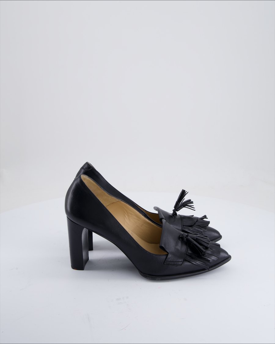 Lloyd Heels Leather Black Eu 40