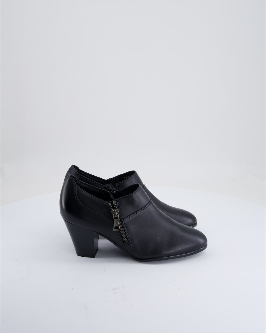 5Th Avenue Ankle Boots Leather Black Eu 38
