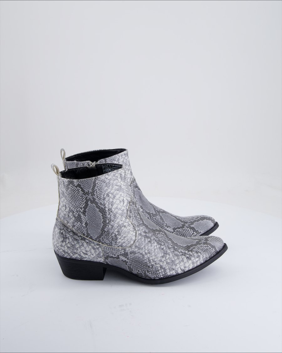 C&A Ankle Boots Leather Grey Eu 40