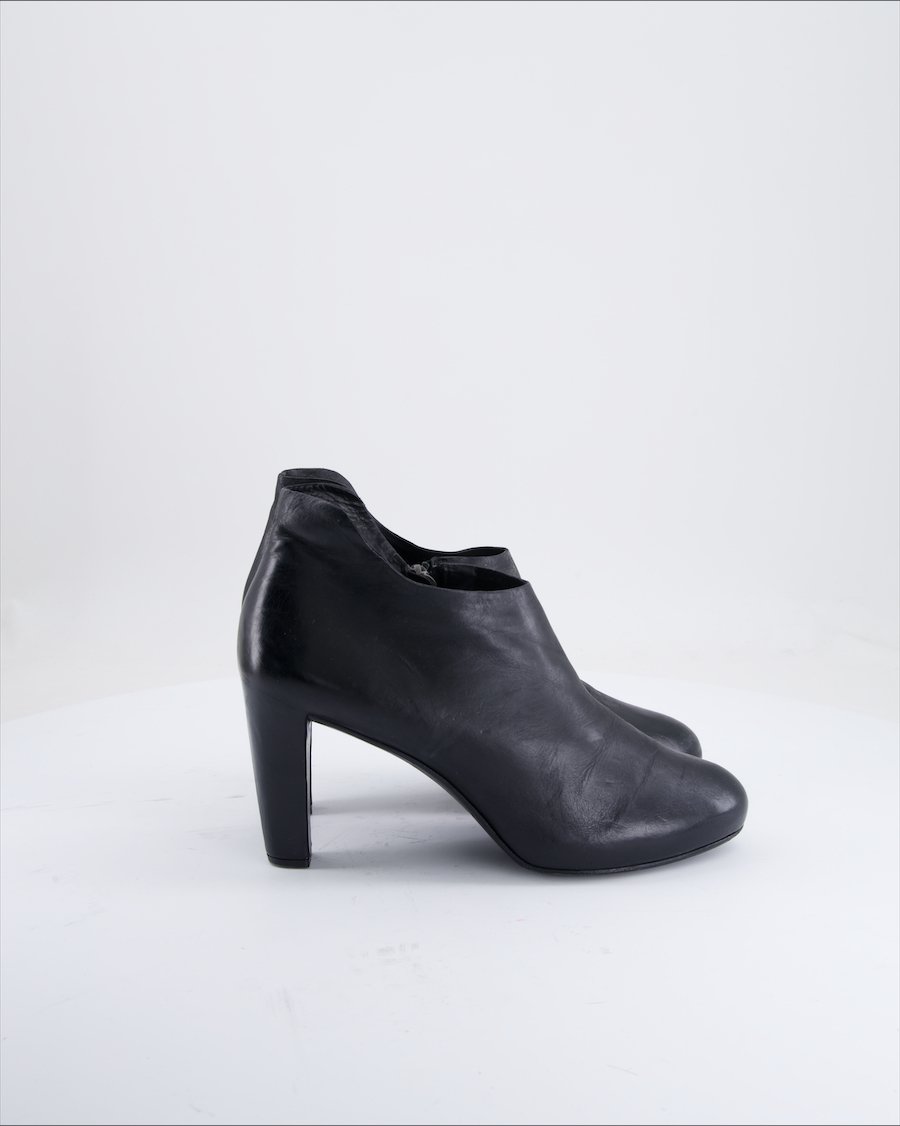 Roberto Del Carlo Heels Leather Black Eu 40
