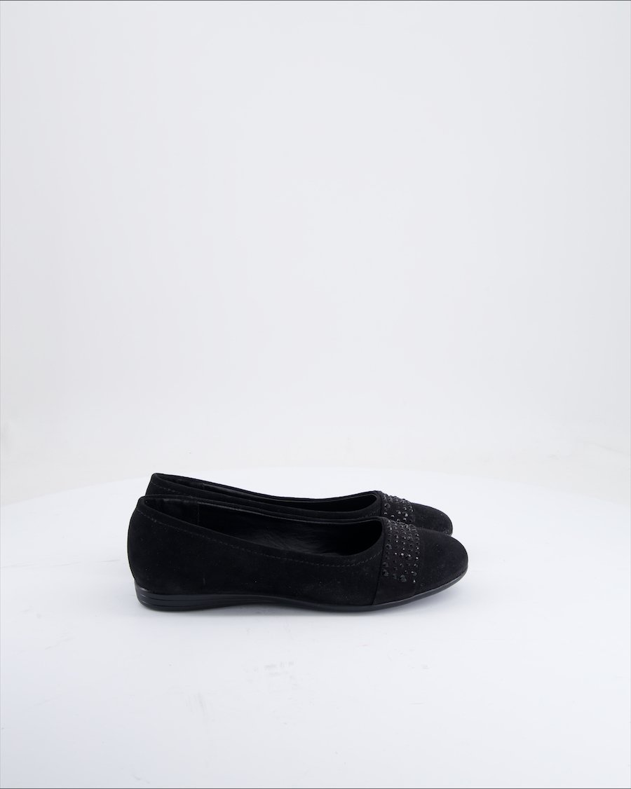 Graceland Ballet Flats Suede Black Eu 36