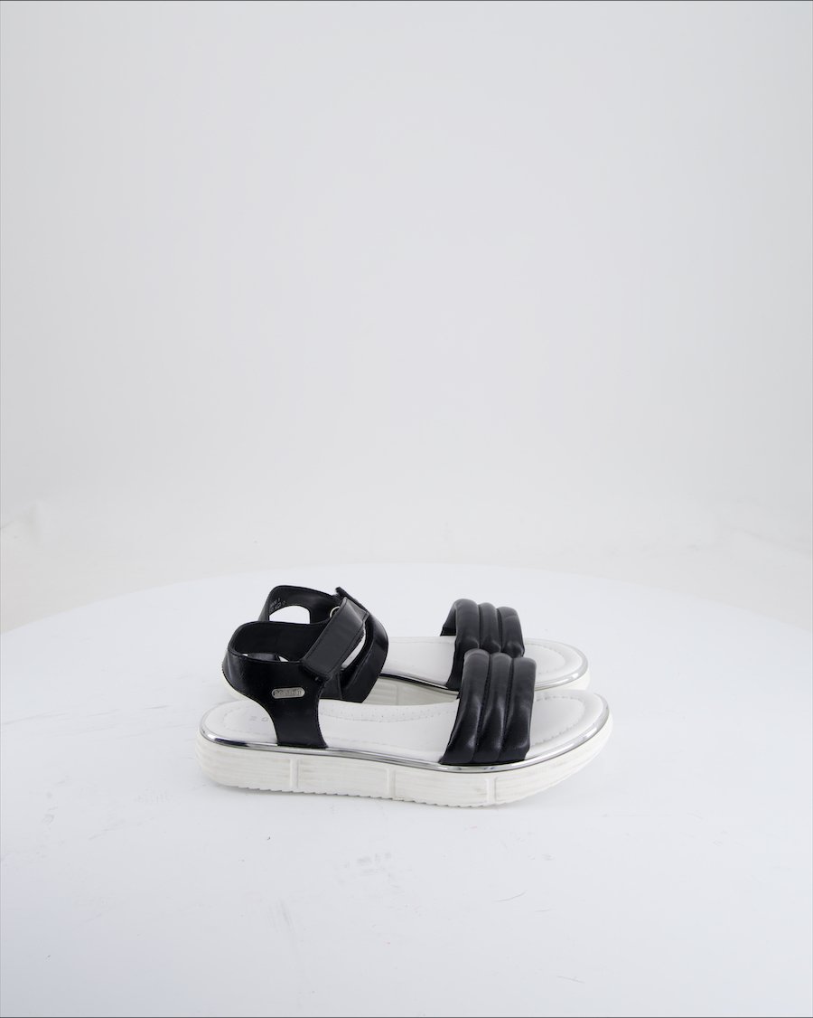 Esprit Sandals Leather Black Eu 35