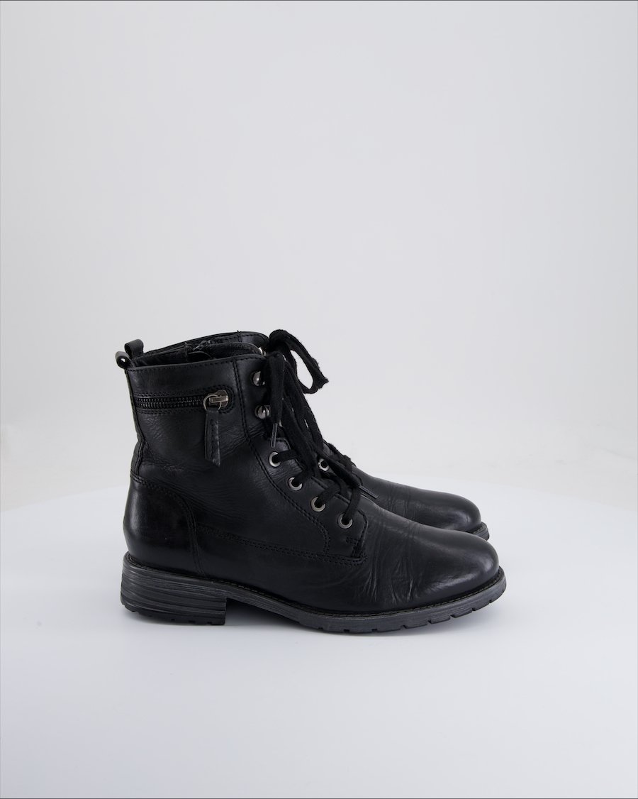 5th Avenue Ankle boot Leather Black Eu 38