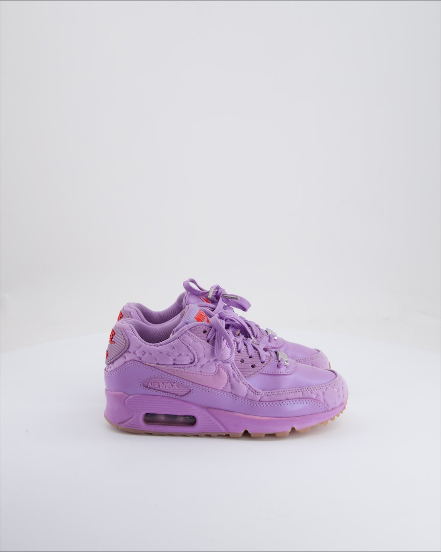 Nike Air Max 90 Trainers Cloth Mauve Eu 35.5