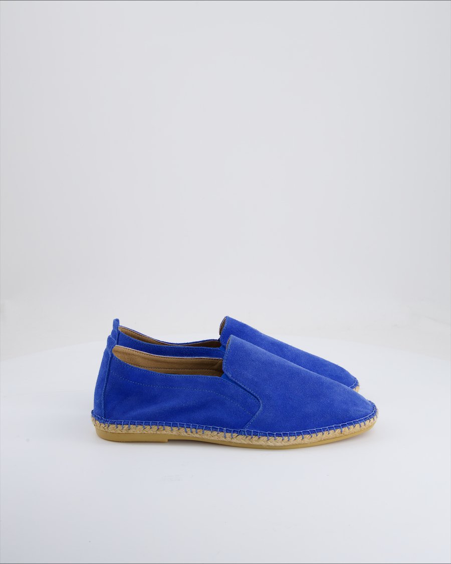 Ragman Espadrilles Suede Light-blue Eu 41
