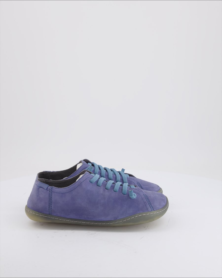 Camper Trainers Leather Blue EU 37