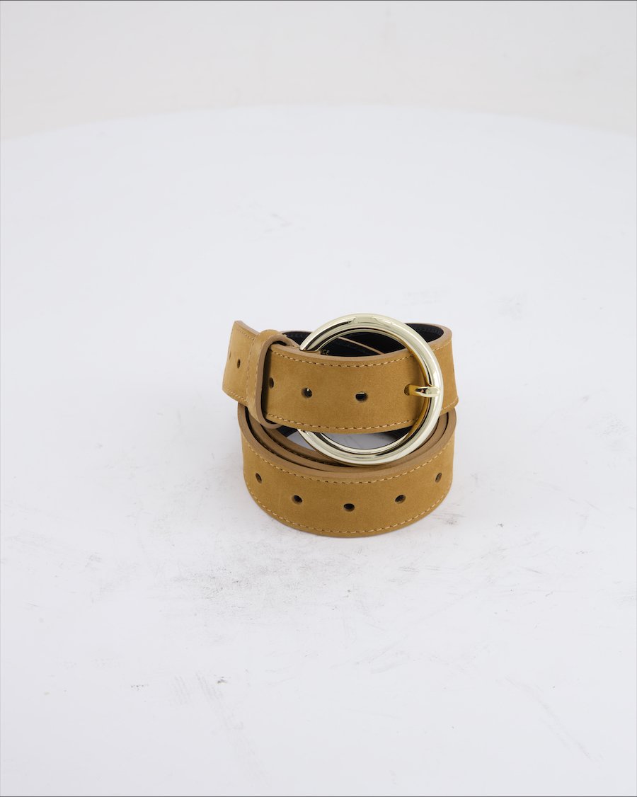 Sandro Belt Leather Brown