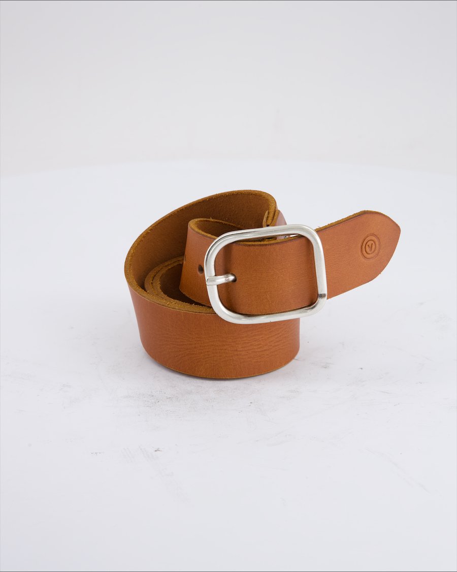 Vittozzi Belt Leather Camel