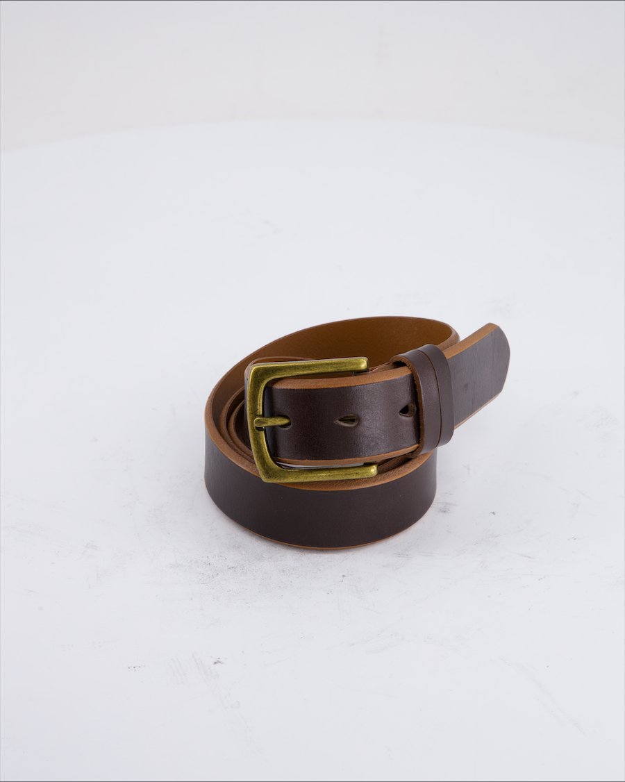 Umbranded Belt Leather Brown