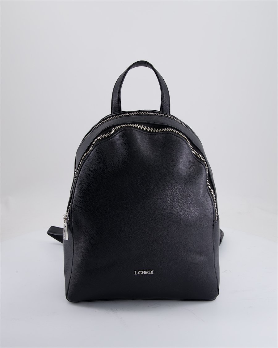 L.Credi Backpack Leather Black