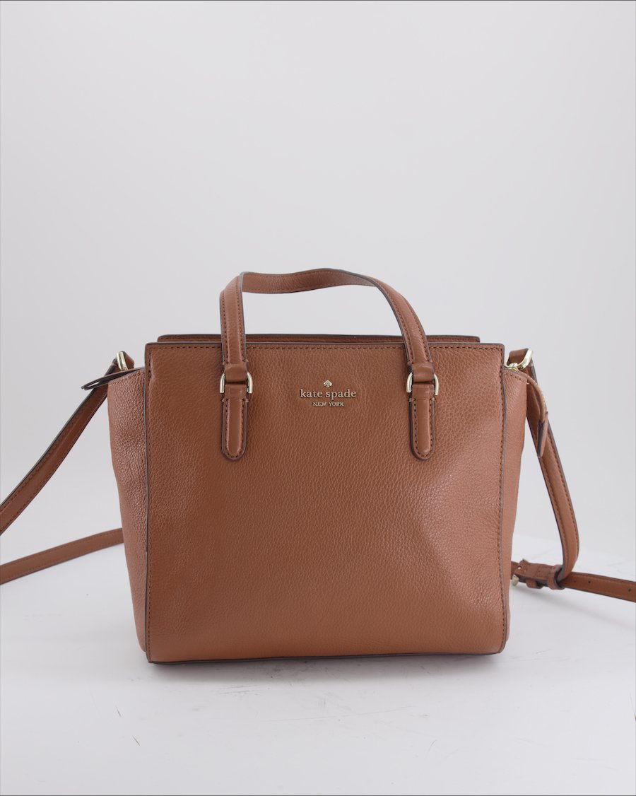 Kate Spade Handbag Leather Brown