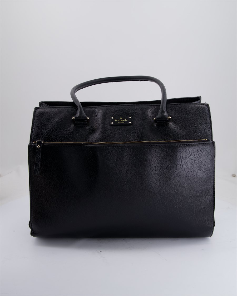Kate Spade Shoulder Bag  Leather Black