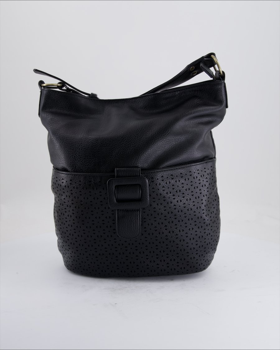 The Bao Shoulder Bag Leather Black