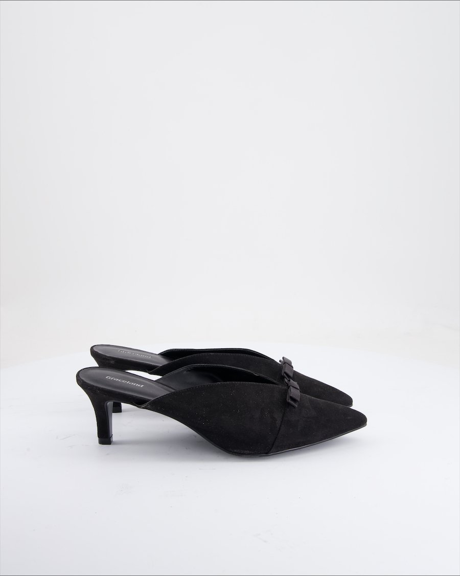 Graceland Heels Suede Black EU 40