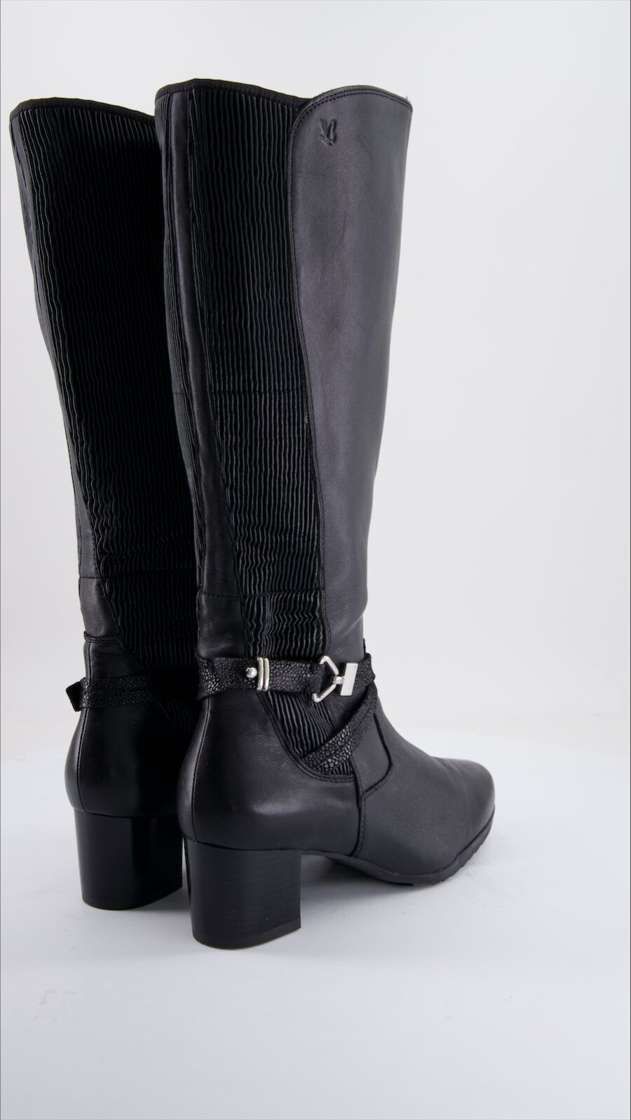 Caprice Boots Leather Black - immagine 3