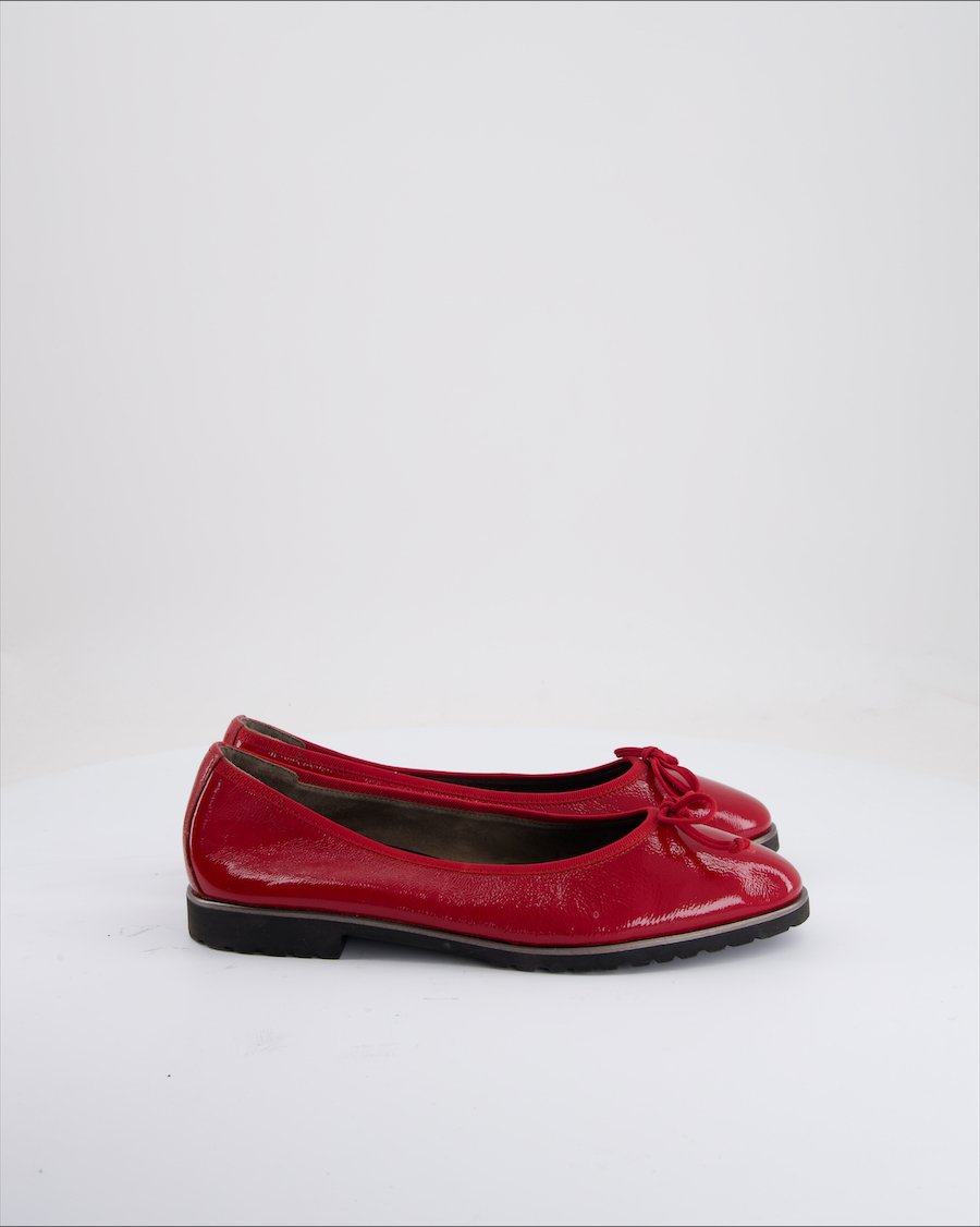 Paul Green Ballet flats Leather Red EU 40