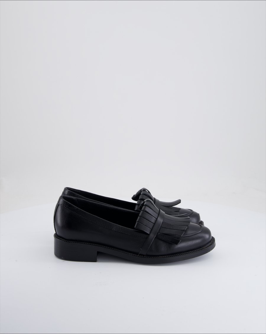Frau Flats Leather Black Eu 38