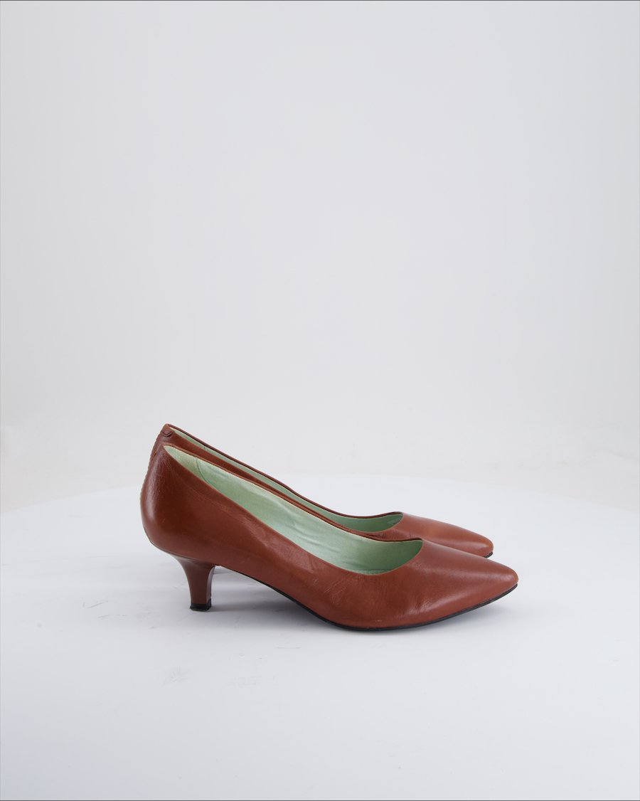 Vagabond Heels Leather Brown Eu 38