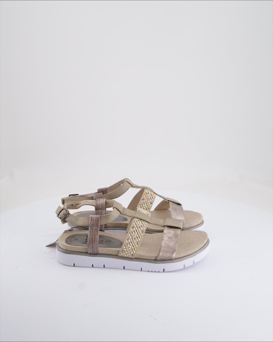 Jana Sandals Leather Beige Eu 40