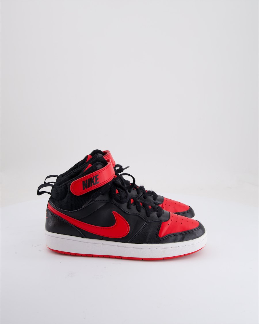 Nike Court Borough Trainers Leather Red Eu 39