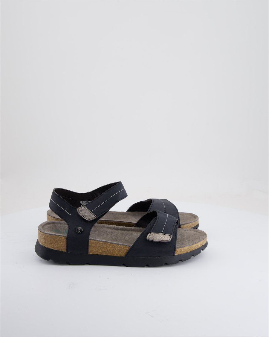 Footflexx Sandals Cloth Black Eu 41