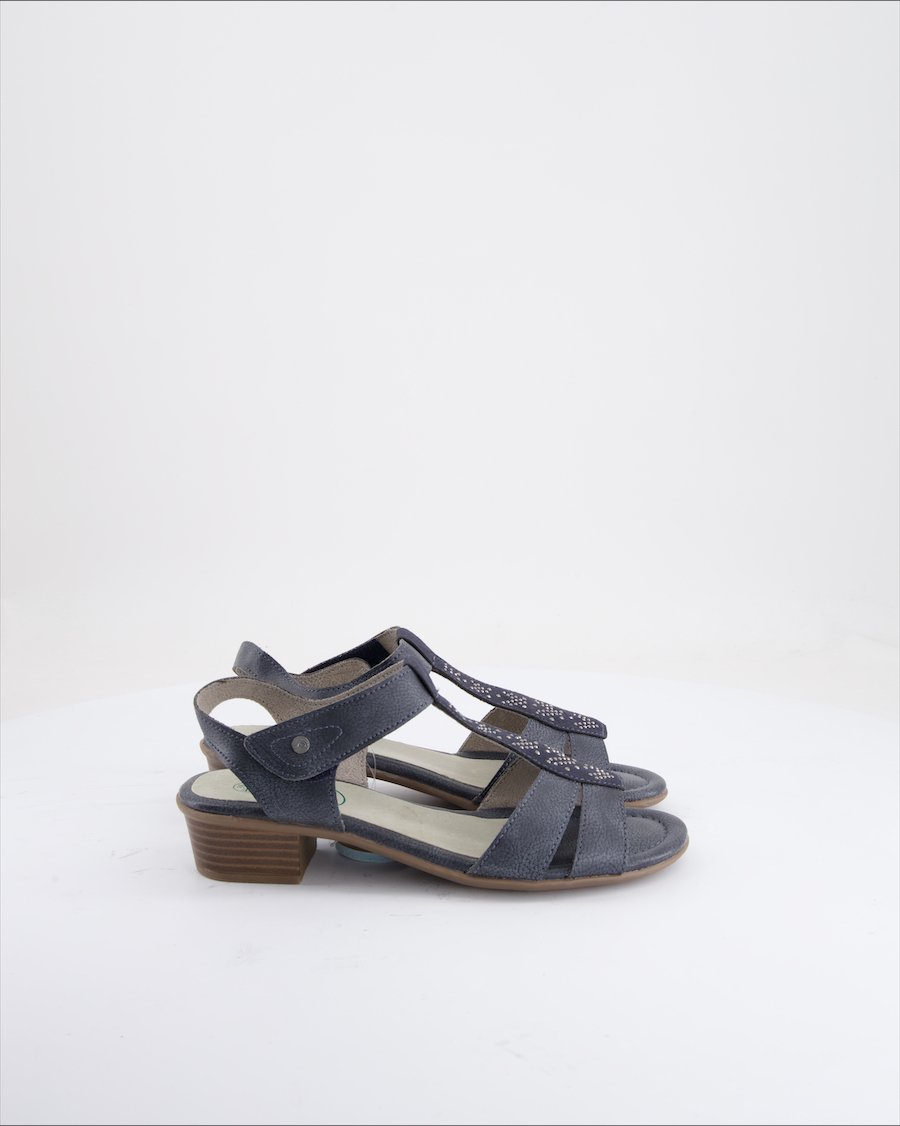 Fooflexx Sandals Leather Blue Eu 38