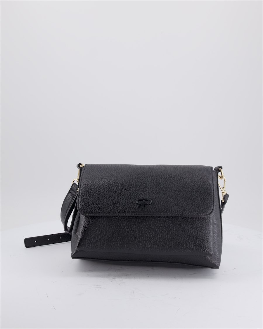 Parfois Crossbody Bag Leather Black