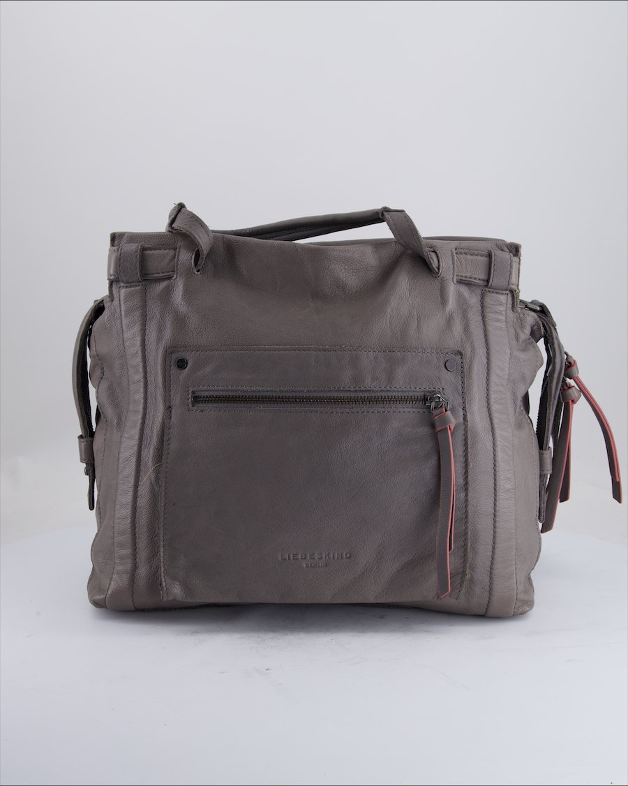 Liebeskind Handbag Leather Grey