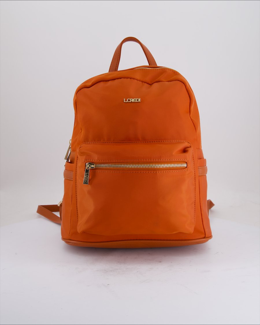 L.CREDI Backpack Cloth Orange