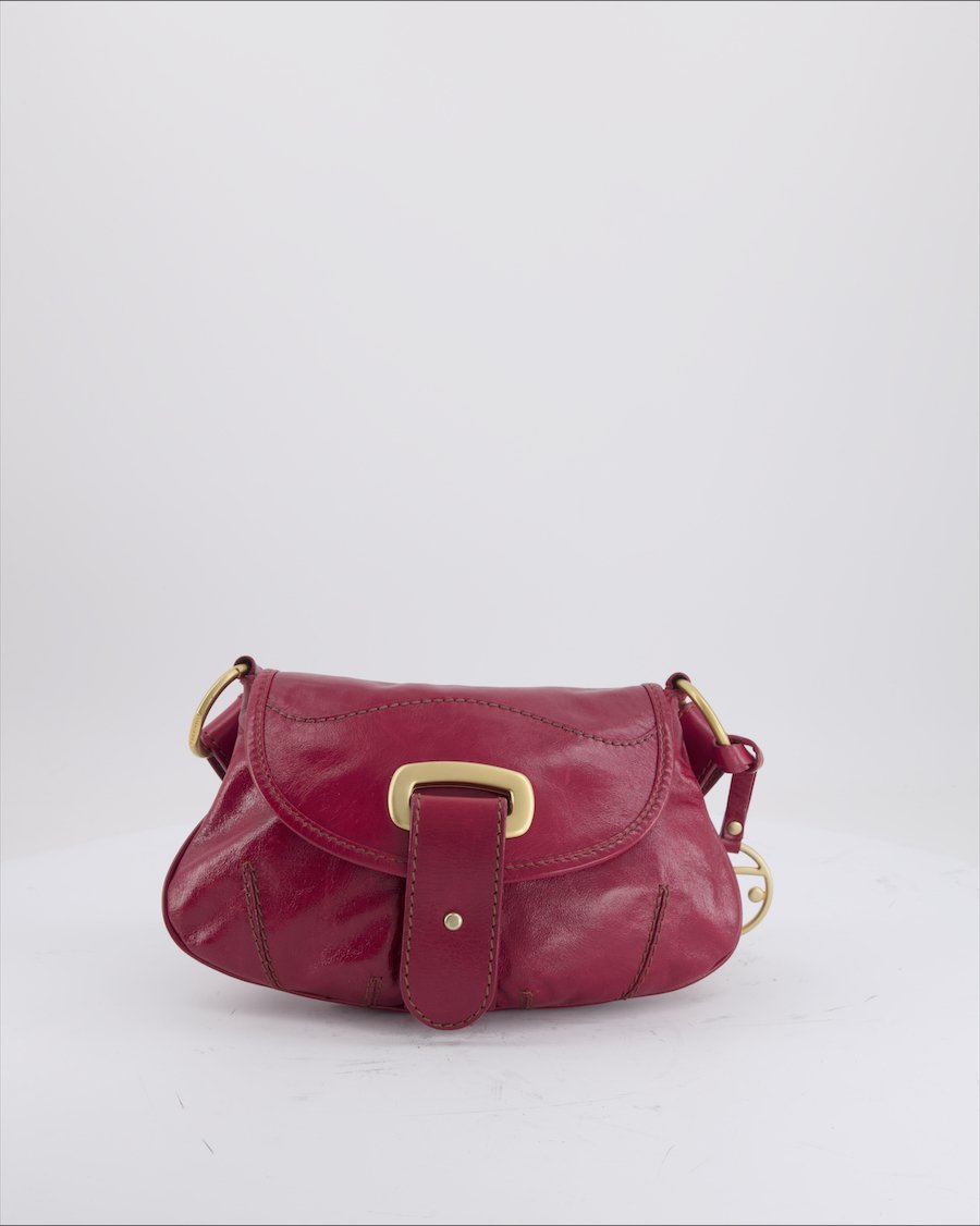 Coccinelle Shoulder Bag Leather Red
