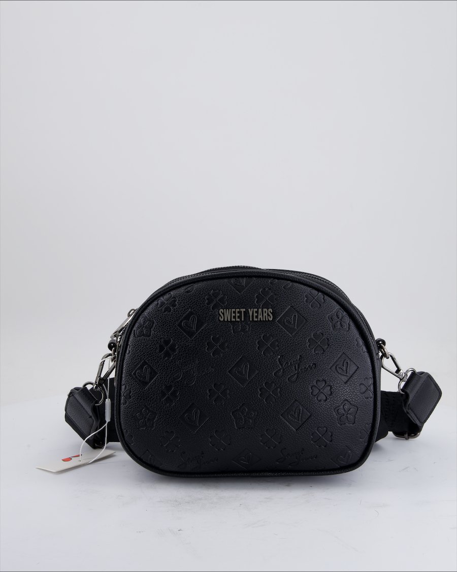 Sweet Years Crossbody Bag Polyurethane Black