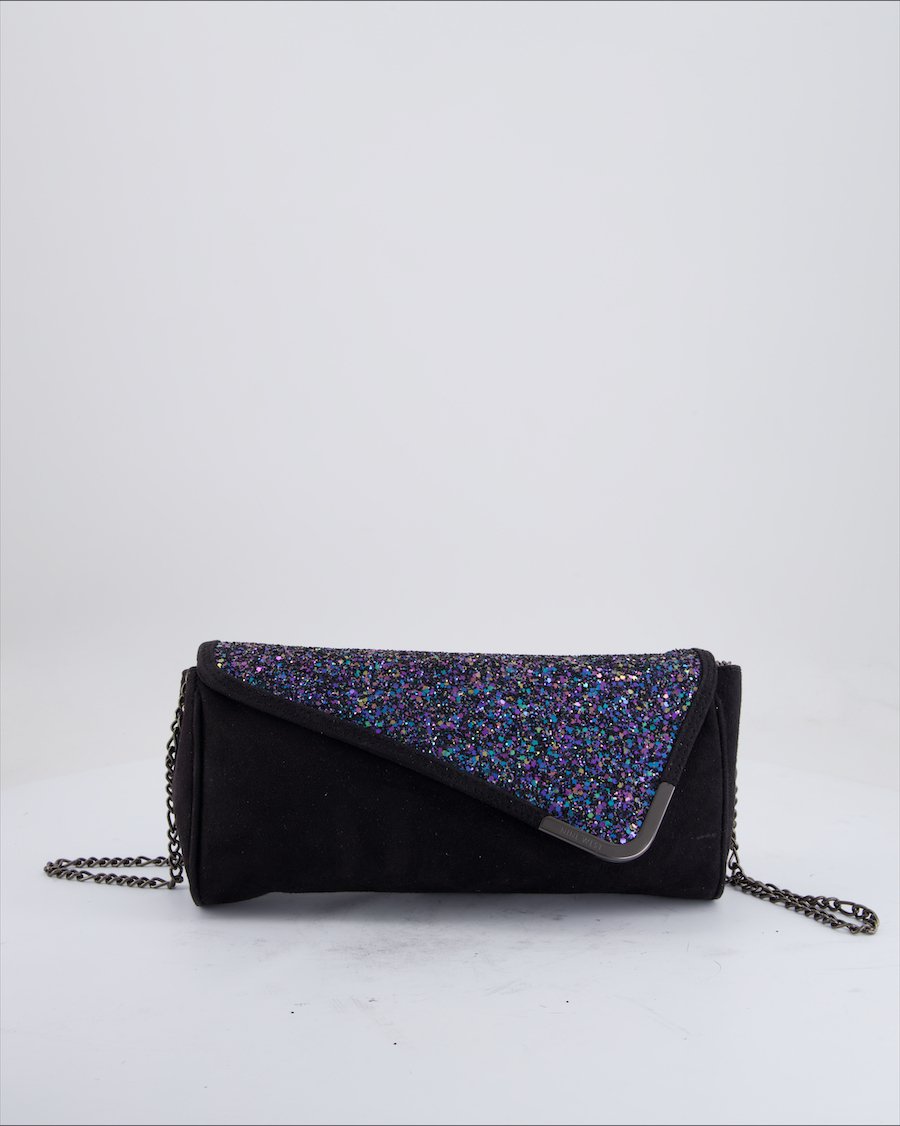 Nine West Crossbody Bag Suede Black