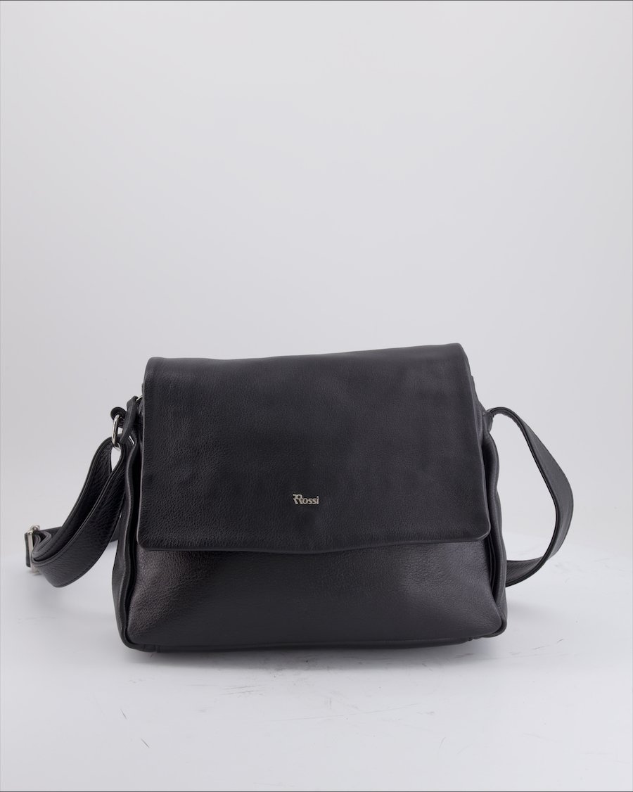 Rossi Crossbody Bag Leather Black