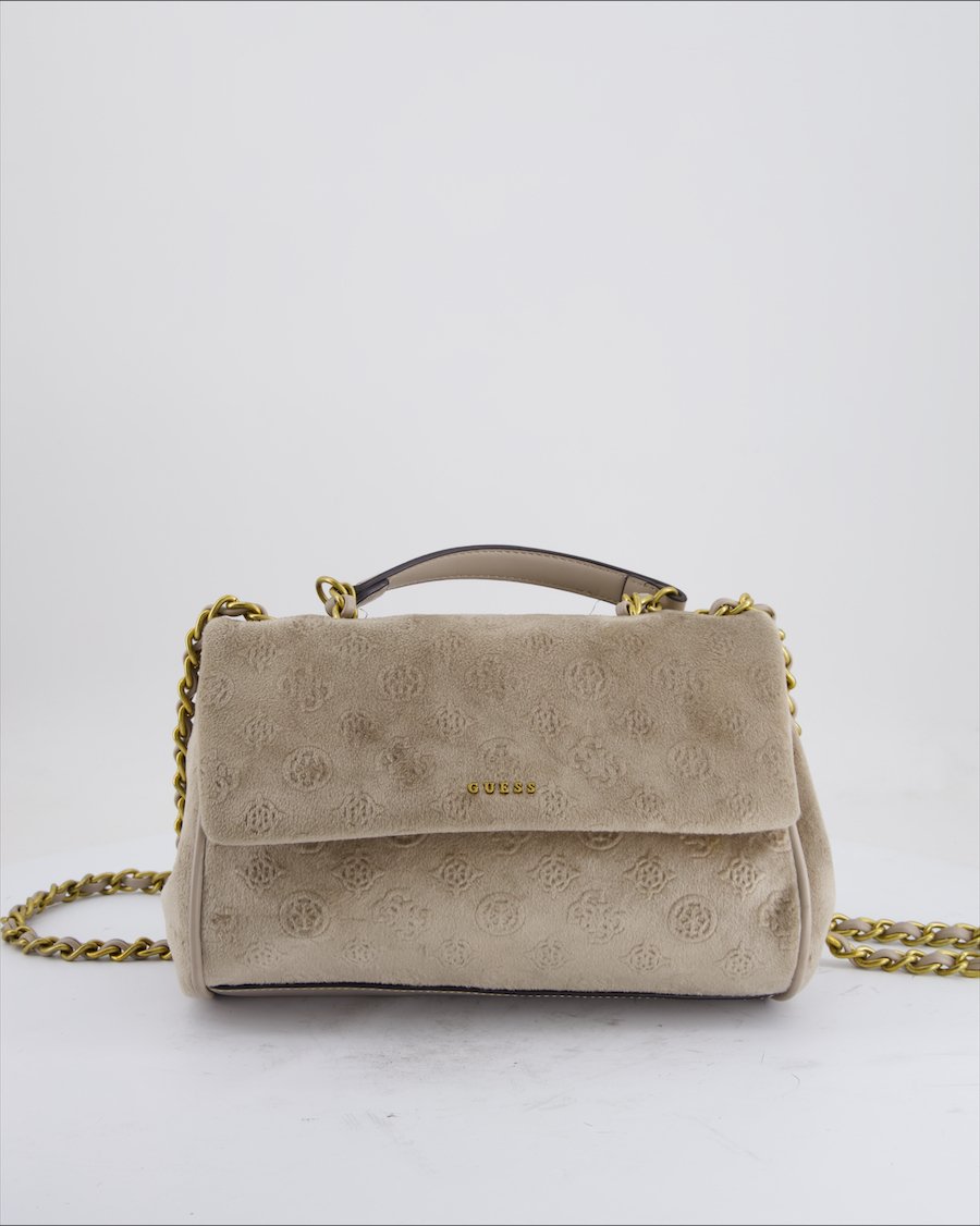 Guess Crossbody Bag Wool Beige