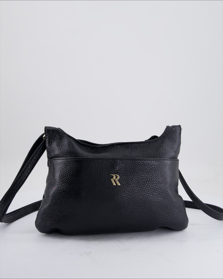 Rossi Crossbody Bag Leather Black