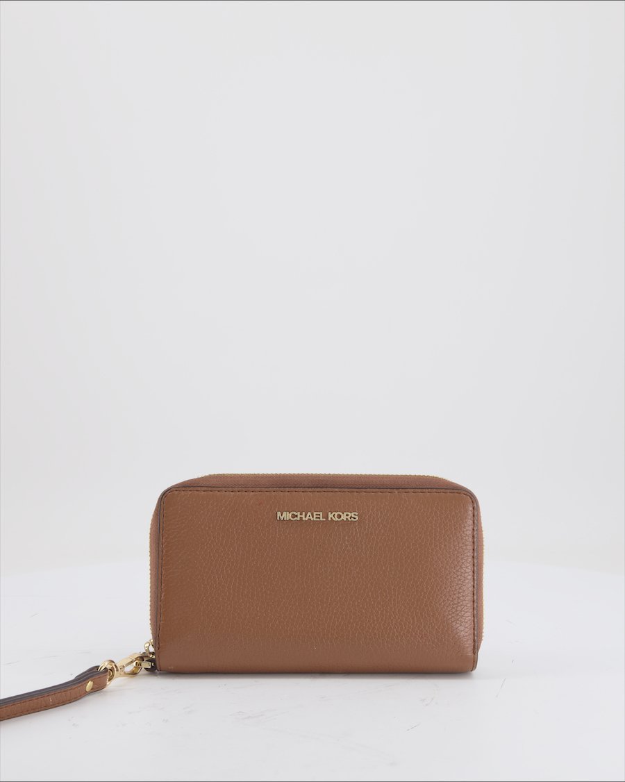 Michael Kors Wallet Leather Brown