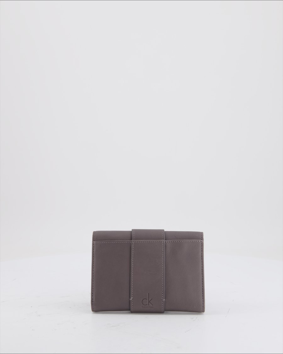Calvin Klein Wallet Leather Grey