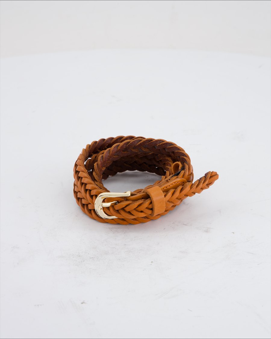 Massimo Dutti Belts Leather Camel