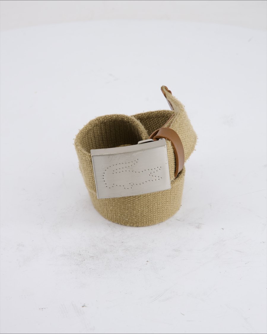 Lacoste Belt Cloth Beige