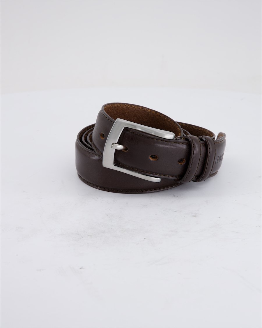 Navyboot Belt Leather Brown