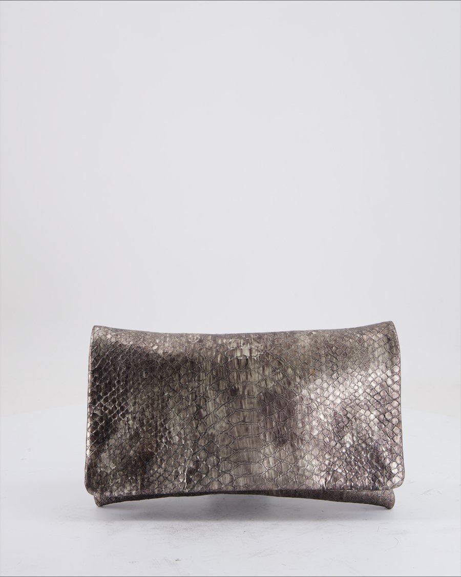 Abro Handbags Leather Silver