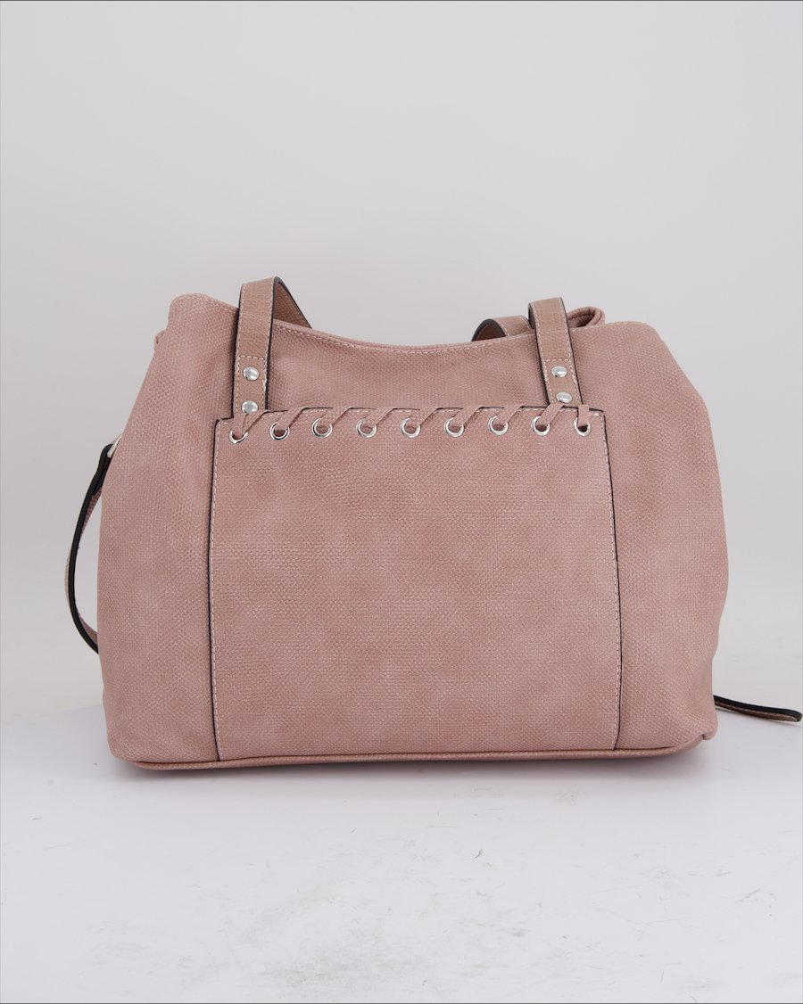 Unbranded Shoulder Bag Polyurethane Pink