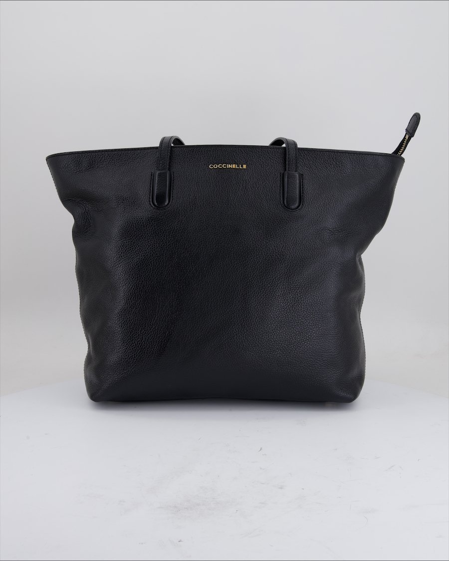 Coccinelle Shoulder Bag Leather Black