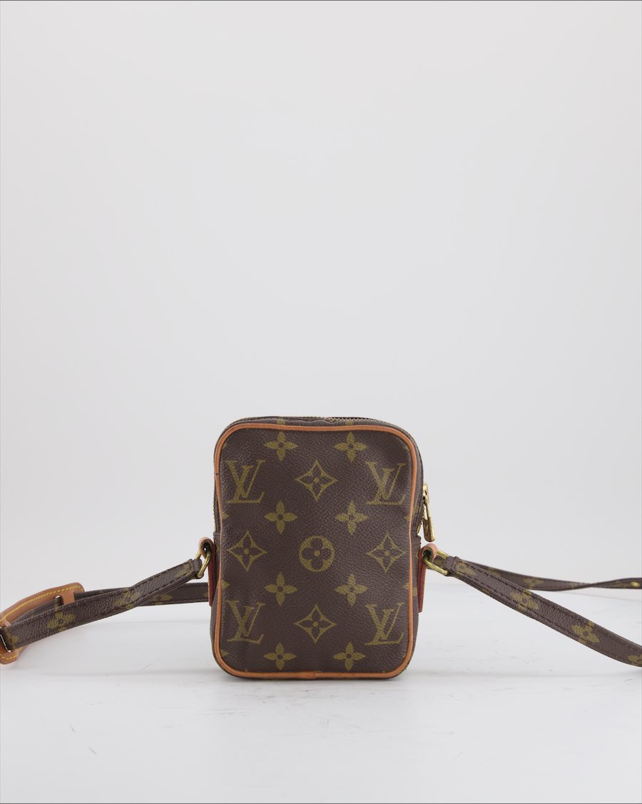Louis Vuitton Danube Crossbody Bag Leather Brown