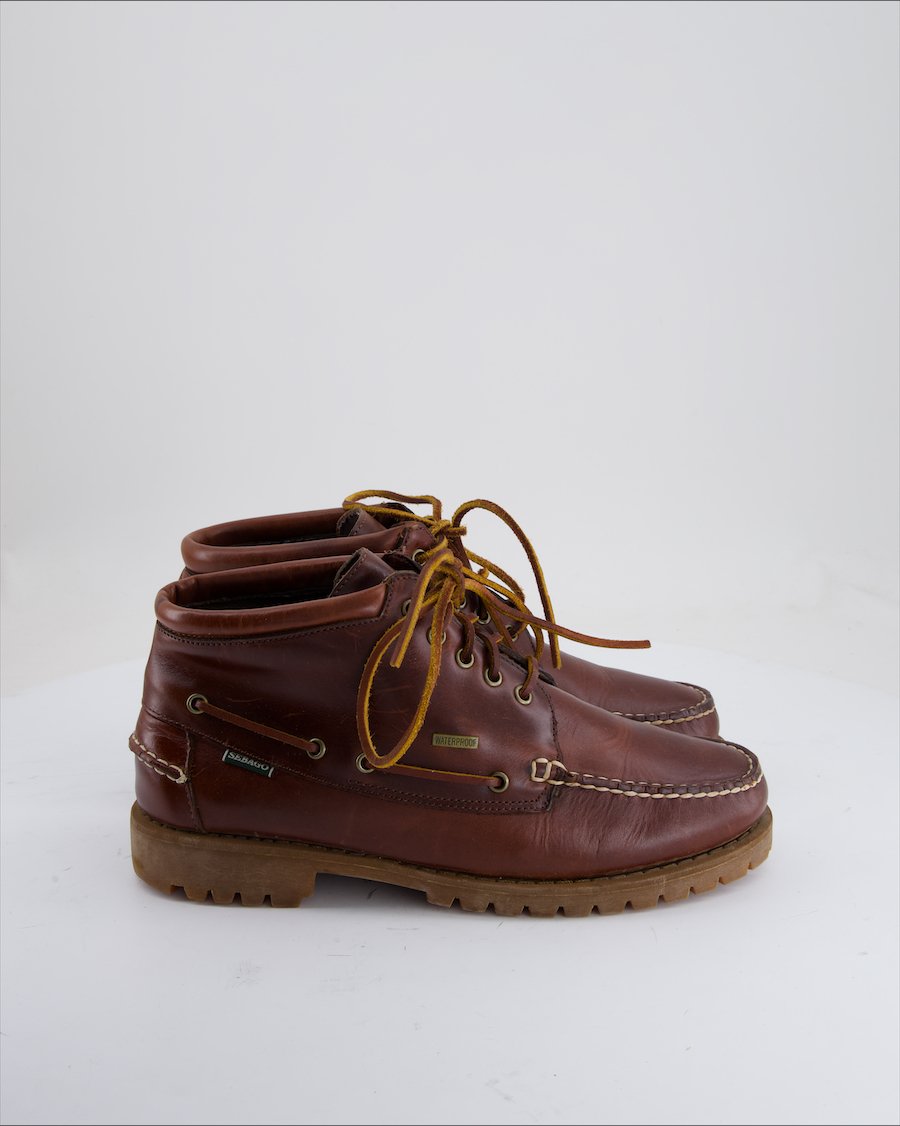 Sebago Ankle Boots Leather Brown EU 45